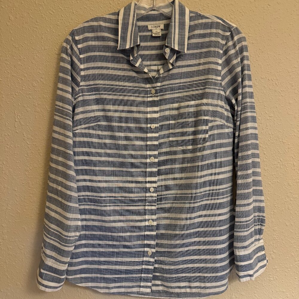 J. Crew long sleeve blouse xs